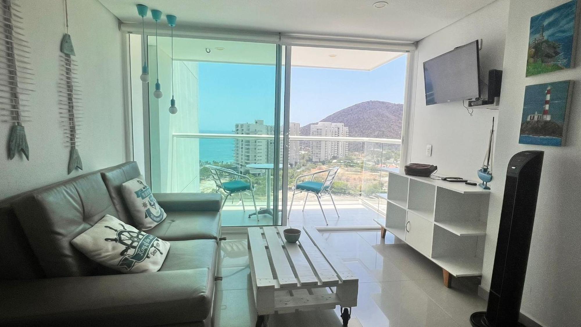 Edificio Areia En Pozos Colorados, Apto 2 Habitaciones 2 Banos ซันตามาร์ตา ภายนอก รูปภาพ